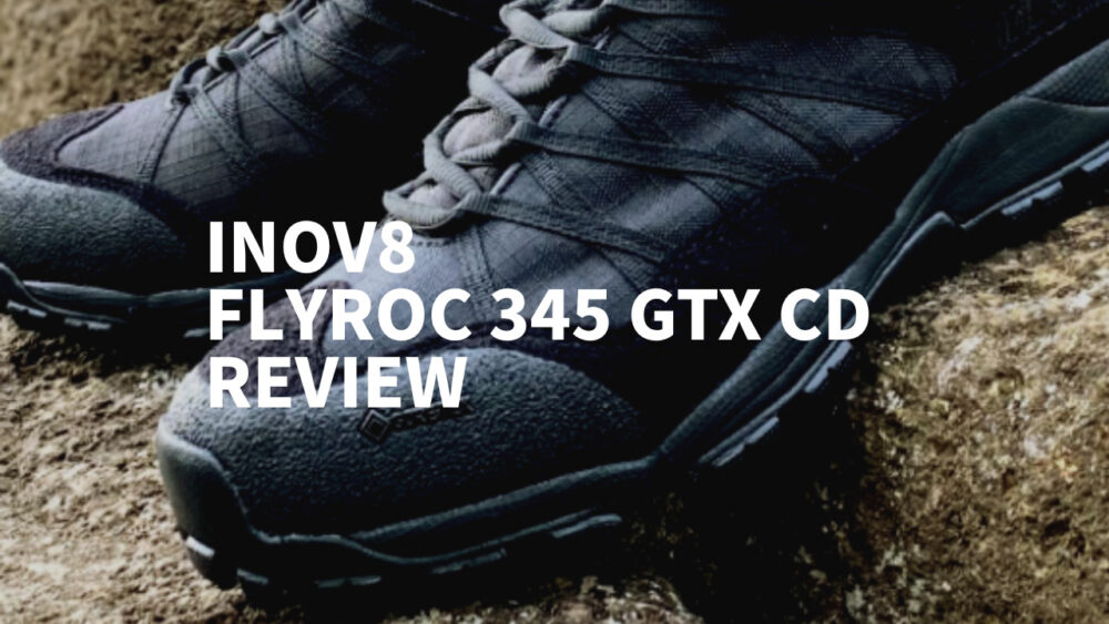 【2025年】inov8/イノヴェイト FLYROC 345 GTX の実際のサイズ感や履き心地をレビュー!