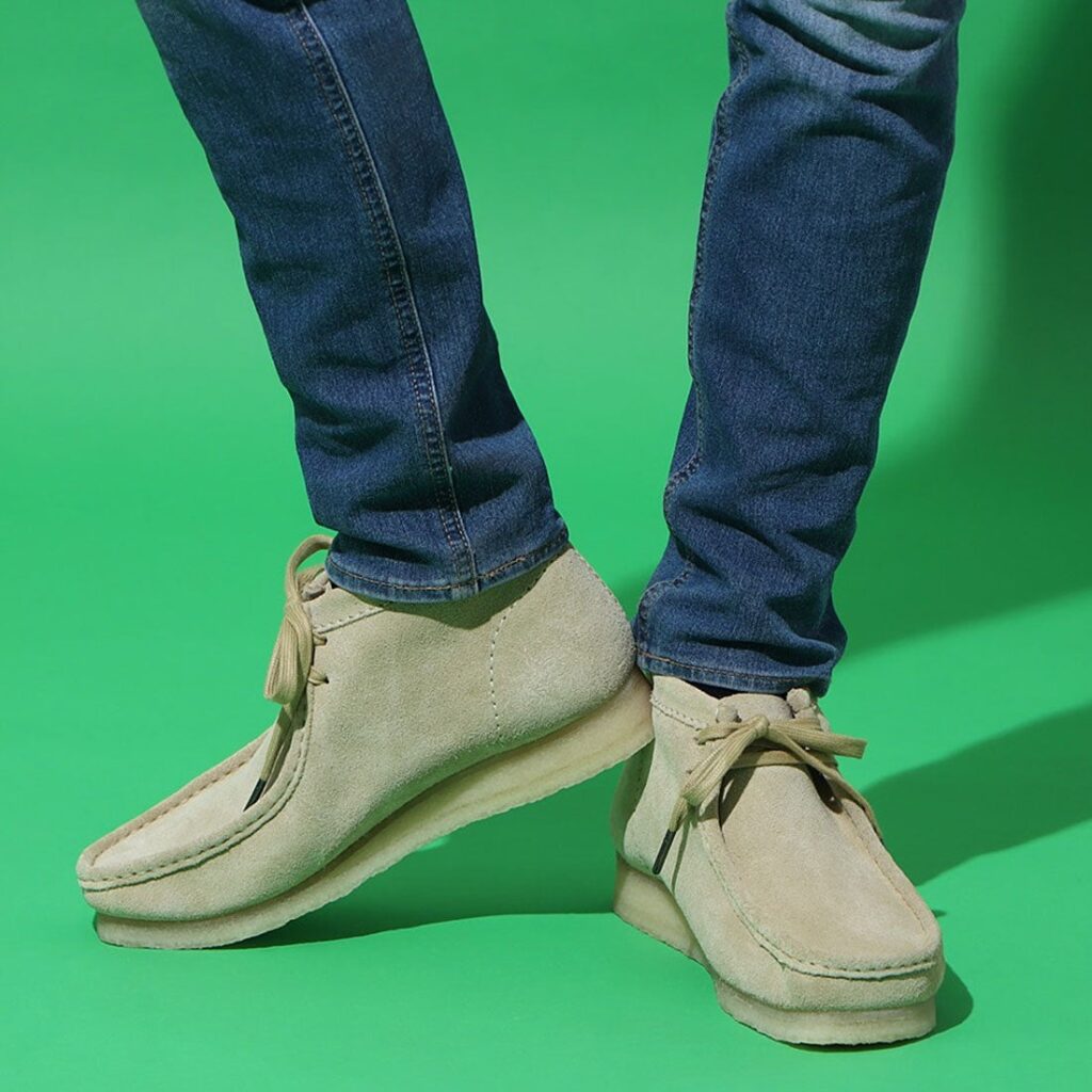 ハイクオリティ Clarks wallabee クラークス ワラビー27.5センチ