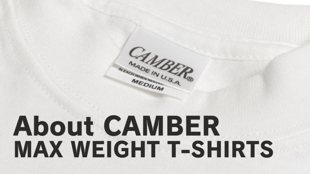 【レビュー】キャンバーマックスウェイトのサイズ感やきこなしを開設！｜生地が丈夫で透けない、長年着用可能！