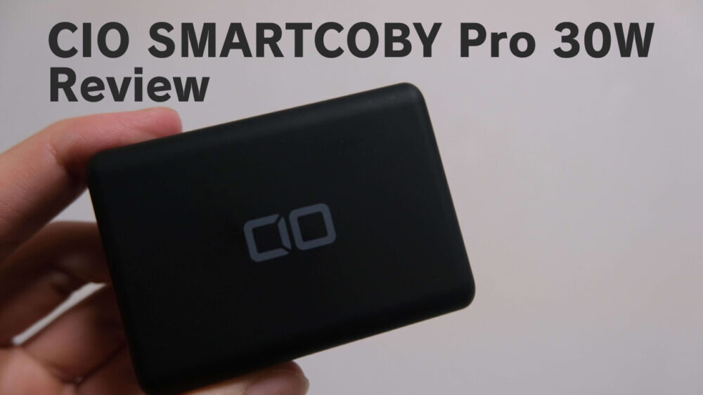 【レビュー】CIO SMARTCOBY Pro 30Wモバイルバッテリー｜コンパクト・高出力でスマホ、PCにおすすめ！