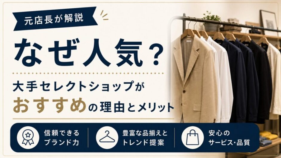 セレクトショップなぜ人気？