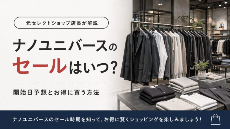 ナノユニバース セール