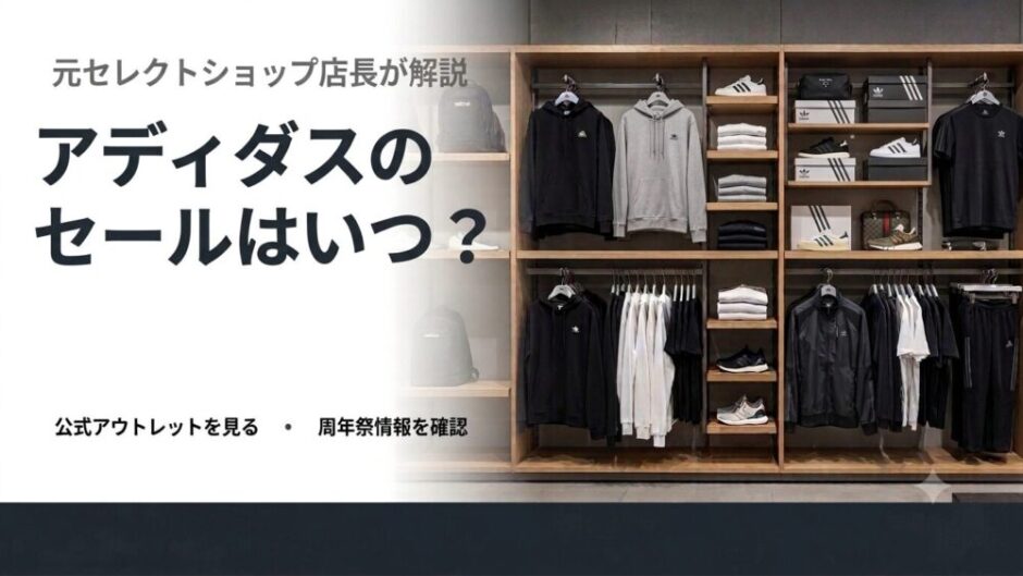 アディダス セール いつ